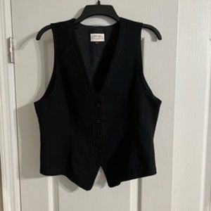 Susan Bristol Women's Wool Vest Medium